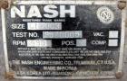 Used Nash Liquid Ring Vacuum Pump, Model CL2003
