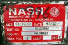 Used Nash Liquid Ring Vacuum Pump, Model CL2003