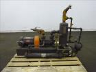 Used Nash Two Stage Liquid Ring Vacuum Pump Model ET32030, Carbon Steel.