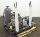 Used Nash Liquid Ring Vacuum Pump, Size SC4/7, Carbon Steel.  Flow rate of 10 gallons per minute 25 to 28