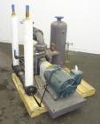 Used Nash Liquid Ring Vacuum Pump, Size SC4/7, Carbon Steel.  Flow rate of 10 gallons per minute 25 to 28