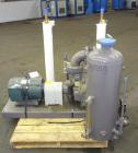Used Nash Liquid Ring Vacuum Pump, Size SC4/7, Carbon Steel.  Flow rate of 10 gallons per minute 25 to 28