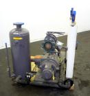 Used Nash Liquid Ring Vacuum Pump, Size SC4/7, Carbon Steel.  Flow rate of 10 gallons per minute 25 to 28