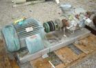Used 25 HP Nash Model SC4 Series Stainless Steel Vacuum Pump. 25 hp, 230/460 volt, 3 phase, 60 Hz, 1180 rpm, 1.15 S.F., Reliance motor. Pump is stainless steel with stainless steel base. Pump freely ...