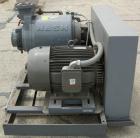 USED: Nash Liquid Ring Vacuum Pump, Model SC7, cast iron construction. Approximate capacity 700 cfm at 880 rpm. Driven by a 75 hp, 3/60/230/460 volt, 1765 rpm motor. 6