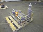 Used Nash Two Stage Liquid Ring Vacuum Pump, Model TCM1/7, Carbon Steel.