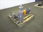 Used Nash Two Stage Liquid Ring Vacuum Pump, Model TCM1/7, Carbon Steel.