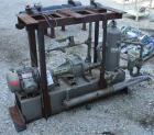 USED: Nash liquid ring vacuum pump, size AHF-50S, stainless steel construction. Flow rate of 1-1/2 gpm, in and outlet 2