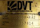 Used Dekker Vacuum Technologies AquaSeal Water-Sealed Liquid Ring Vacuum Pump System, model DVW0553KMN1-01, carbon steel. Single stage liquid ring pump, model DV0550B-KA2, rated 550 cfm at 29’’ Hg at...