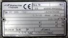 Used Rietschle VacFox Series Rotary Vane Vacuum Pump, Type VC300, Carbon Steel.  Rated 360 cubic meters an hour (211 cfm) at 0.5/10 mbar (7.2/145 psi).  Driven by a 10 hp, 3/60/208-230/460 volt, 1760...