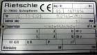 Used Carbon Steel Rietschle Oil Flooded Rotary Vane Vacuum Pump, Type VCE 15 (02) 102145-0200