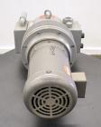 Unused- Rietschle Rotary Vane Vacuum Pump, Type VFT-80, Carbon Steel. Approximately 56 cfm. Driven by a 5 hp, 3/60/208-230/460 volt, 1725 rpm motor.