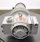 Unused- Rietschle Rotary Vane Vacuum Pump, Type VFT-80, Carbon Steel. Approximately 56 cfm. Driven by a 5 hp, 3/60/208-230/460 volt, 1725 rpm motor.