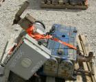 Used Rietschle Oil Seal Vacuum Pump, Type VL-100-01. Approximately 58.86 cfm at 225 TORR. Driven by a 5 hp, 3/60/230/460 volt, 1725 rpm XP motor. Base mounted.

