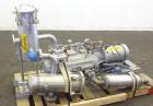 Used Rietschle Twister Series Dry Screw Vacuum Pump, Type VSB320, Carbon Steel.  Rated 188 cfm, end vacuum 0.02 Torr.  Driven by a 10 hp, 3/60/208-230/460 volt, 3430 rpm motor.  Includes a knock out ...