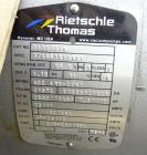 Used Rietschle Twister Series Dry Screw Vacuum Pump, Type VSB320, Carbon Steel.  Rated 188 cfm, end vacuum 0.02 Torr.  Driven by a 10 hp, 3/60/208-230/460 volt, 3430 rpm motor.  Includes a knock out ...