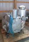 Used Rietschle Oil Seal Vacuum Pump, type VWZ402-16M, carbon steel. Approximately 283 cfm at 0.375 torr- 0.5 mbar- 29.906’’ HG. Driven by a 20 hp, 1755 rpm motor.
