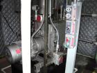 Used Rietschle Oil Seal Vacuum Pump, type VWZ402-16M, carbon steel. Approximately 283 cfm at 0.375 torr- 0.5 mbar- 29.906’’ HG. Driven by a 20 hp, 1755 rpm motor.
