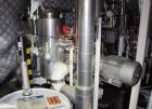 Used Rietschle Oil Seal Vacuum Pump, type VWZ402-16M, carbon steel. Approximately 283 cfm at 0.375 torr- 0.5 mbar- 29.906’’ HG. Driven by a 20 hp, 1755 rpm motor.