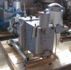 Used Rietschle Oil Seal Vacuum Pump, type VWZ402-16M, carbon steel. Approximately 283 cfm at 0.375 torr- 0.5 mbar- 29.906’’ HG. Driven by a 20 hp, 1755 rpm motor.