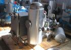 Used Rietschle Oil Seal Vacuum Pump, type VWZ402-16M, carbon steel. Approximately 283 cfm at 0.375 torr- 0.5 mbar- 29.906’’ HG. Driven by a 20 hp, 1755 rpm motor.