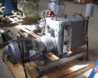 Used Rietschle Oil Seal Vacuum Pump, type VWZ402-16M, carbon steel. Approximately 283 cfm at 0.375 torr- 0.5 mbar- 29.906’’ HG. Driven by a 20 hp, 1755 rpm motor.