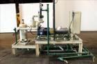 Used Squire Cogswell Vacuum Pump System consisting of (1) Squire Cogswell liquid ring vacuum pump, model LEX 320, carbon steel. Approximately 210 cfm, serial #0105089/1, 2-1/2