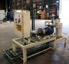 Used Squire Cogswell Vacuum Pump System consisting of (1) Squire Cogswell liquid ring vacuum pump, model LEX 320, carbon steel. Approximately 210 cfm, serial #0105089/1, 2-1/2