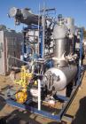 Used Rosenmund Apovac System, Hastelloy construction, consisting of: (1) Sulker Burckhardt liquid ring compressor, model PMZU2510H8, C-22. Single mechanical seal, 15 hp motor. (1) Kontro transfer pum...