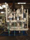 Used Rosenmund APOVAC Solvent Recovery System, 316 Stainless Steel. Consists of model PMZU 2510 D8 Sulzer Burckhardt liquid ring vacuum pump, 15 hp, 230/460 volt motor, xp, serial #53449, horizontal ...