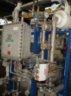 Used Rosenmund APOVAC Solvent Recovery System, 316 Stainless Steel. Consists of model PMZU 2510 D8 Sulzer Burckhardt liquid ring vacuum pump, 15 hp, 230/460 volt motor, xp, serial #53449, horizontal ...
