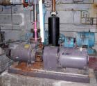 Used Nash Compressor, Model SC5, test #92U1218, driven by a 30 hp, 3/60/230/460 volt, 1175 rpm motor.