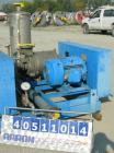 Used Nash Single Stage Liquid Ring Vacuum Pump, size SC6SS, stainless steel. 11 1/4
