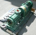 USED: Sihi Self-Priming Side Channel Vacuum Pump, model CEHQ-3603, carbon steel. Approximate capacity 52 cfm at 1450 rpm. 2