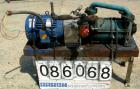 USED: Sihi liquid ring vacuum pump, model LPH45317, carbon steel. 1-1/2