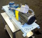 Used Sihi Liquid Ring Vacuum Pump, Model LPHA 25007 BN139010, Carbon Steel. 1-1/4