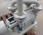 Used Sihi Liquid Ring Vacuum Pump, Model LPHR-55312, Carbon Steel. 2