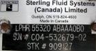 USED: Sihi liquid ring vacuum pump, model LPHR55320, carbon steel. 2