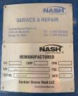 Used- Nash Vacuum Pump, Model 2BA, Requires 500 HP Motor