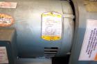 Used- Squire Cogswell Rotary Vane Vacuum Pump, Approximate capacity 60 CFM, Carbon Steel. Serial #AAF09019CQ. Driven by a 3 ...