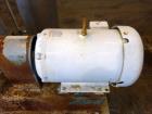 Used Squire-Cogswell Liquid Ring Two Stage Vacuum Pump, Type P512/CH41-215A, Stainless Steel. Nominal capacity 177 Cubic feet per minute. 2