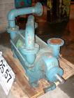 USED: Squire Cogswell 2 stage liquid ring vacuum pump, model P740/FB1119-275A14M, carbon steel. 4