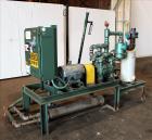 Used Squire Cogswell Vacuum Pump System consisting of (1) Squire Cogswell liquid ring vacuum pump, model RVM 19, carbon steel. Approximately 240 cfm, serial #N8334, 2-1/2