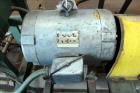 Used Squire Cogswell Vacuum Pump System consisting of (1) Squire Cogswell liquid ring vacuum pump, model RVM 19, carbon steel. Approximately 240 cfm, serial #N8334, 2-1/2