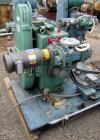 Used Stokes Microvac Rotary Piston Vacuum Pump, model 212-11, carbon steel. Approximately 150 cfm. 3