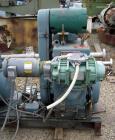 Used Stokes Microvac Rotary Piston Vacuum Pump, model 212-11, carbon steel. Approximately 150 cfm. 3'' inlet, 2'' outlet. Driven by a 7 1/2 hp, 3/60/208-230/460 volt, 1760 rpm motor. Includes a Stoke...