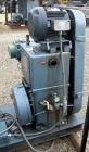 Used Stokes Microvac Rotary Piston Vacuum Pump, model 212-11, carbon steel. Approximately 150 cfm. 3'' inlet, 2'' outlet. Driven by a 7 1/2 hp, 3/60/208-230/460 volt, 1760 rpm motor. Includes a Stoke...