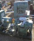 Used Stokes Microvac Rotary Piston Vacuum Pump, model 212-11, carbon steel. Approximately 150 cfm. 3'' inlet, 2'' outlet. Driven by a 7 1/2 hp, 3/60/208-230/460 volt, 1725 rpm motor. Includes a Stoke...