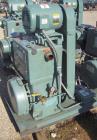 Used Stokes Microvac Rotary Piston Vacuum Pump, model 212-11, carbon steel. Approximately 150 cfm. 3'' inlet, 2'' outlet. Driven by a 7 1/2 hp, 3/60/208-230/460 volt, 1725 rpm motor. Includes a Stoke...