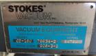 Used Stokes Vacuum System, Model CD-180